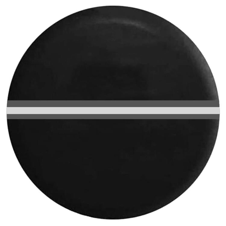 16inch Thickened Imitation Leather Car Tire Protector Spare Tire Cover With Reflective Stripes