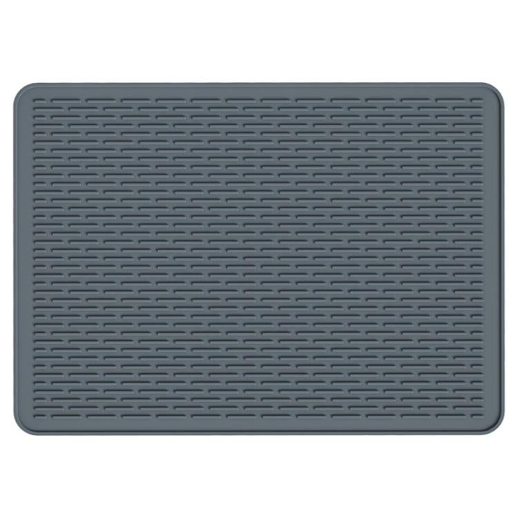71 x 50 x 0.3cm Large Silicone Stovetop Protective Mat Kitchen Countertop Dish Drainage Stain Prevention Pad