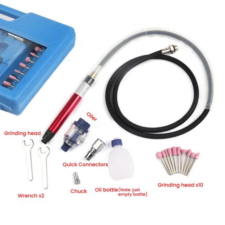 17 In 1 High-Speed Air Micro Die Grinder Kits Pneumatic Tool Small Engraving Pen Pneumatic Polishing Tools