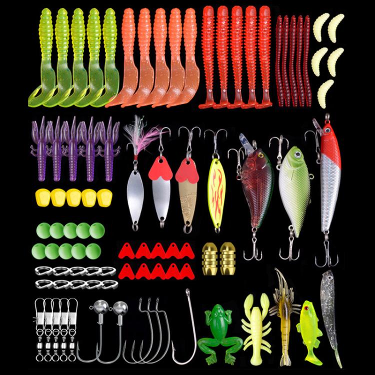 91-in-1 Outdoor Fishing Gear Bionic Bait Luya Sequin Bait Set