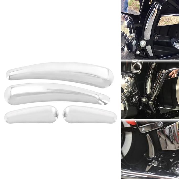 4pcs / Set Motorcycle Tuning Electroplated Teardrop Rocker Arm Sticker For Harley Softtail 2008-2017