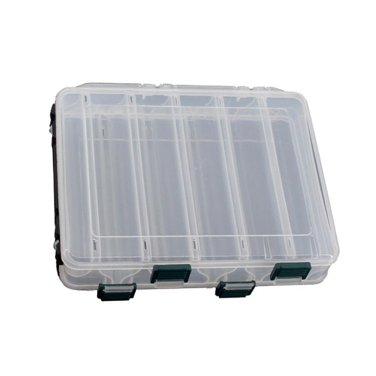 Large Capacity Double Layer Lure Storage Box Fish Hook String Hook Tool Box, Spec: 10-grids