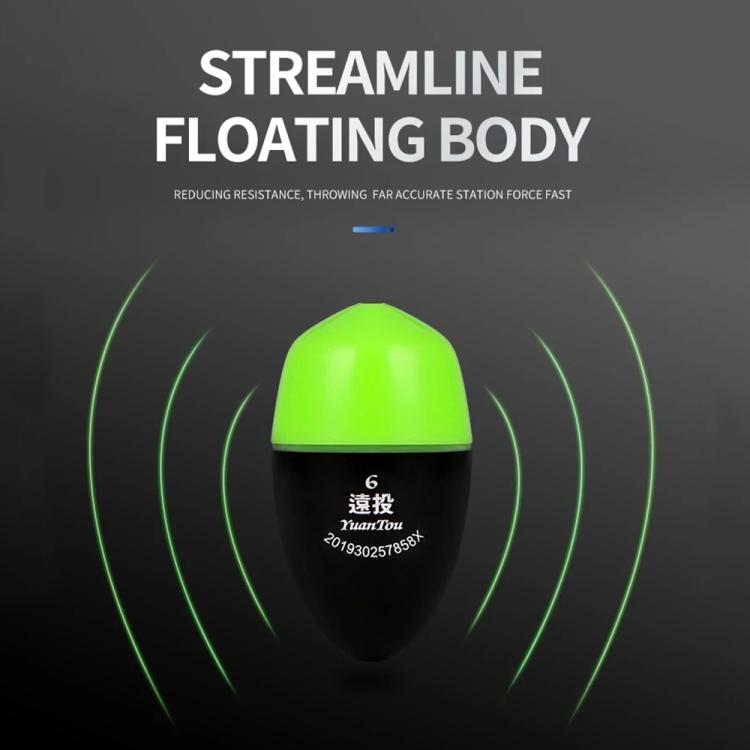 Electronic Luminous Float For Night Fishing Sea Fishing ABS Anti-Fall Float, Size: 6
