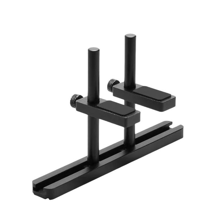 FinalCool Aluminum Alloy Adjustable Graphics Card Bracket Chassis Fan Position Graphics Holder Support 8cm Black