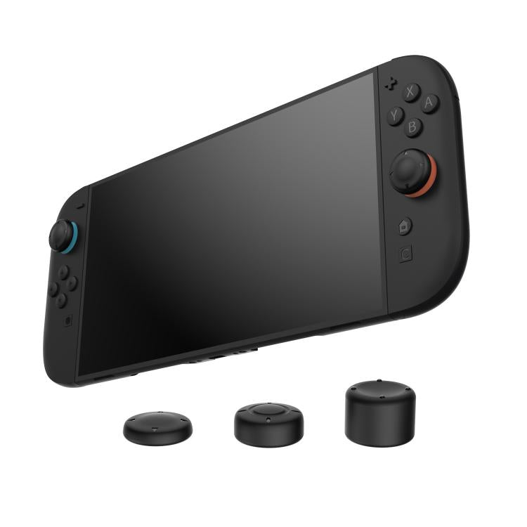 For Switch 2 Console DOBE 6pcs /Pack Joystick Cap Heightening Cap Set - Black