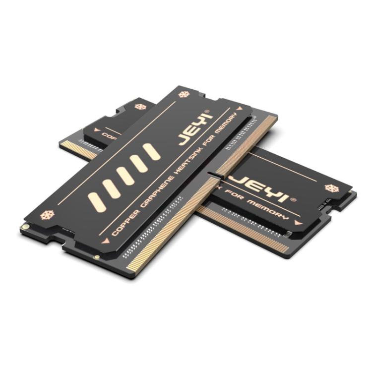 2pcs /Pack JEYI Pure Copper Graphene Laptop Memory Heatsink Radiator for DDR5 DDR4 DDR3 - NB-CG