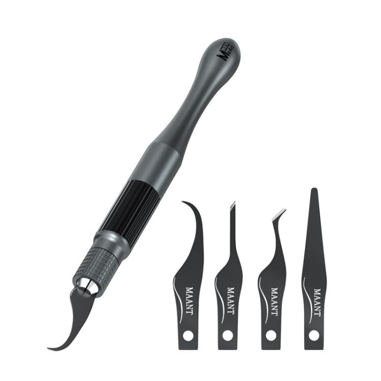 MaAnt MY-102 4 In 1 Blade Pry IC / CPU Hard Disk Blade Cell Phone Motherboard Repair Scraping Gum Degumming Tools