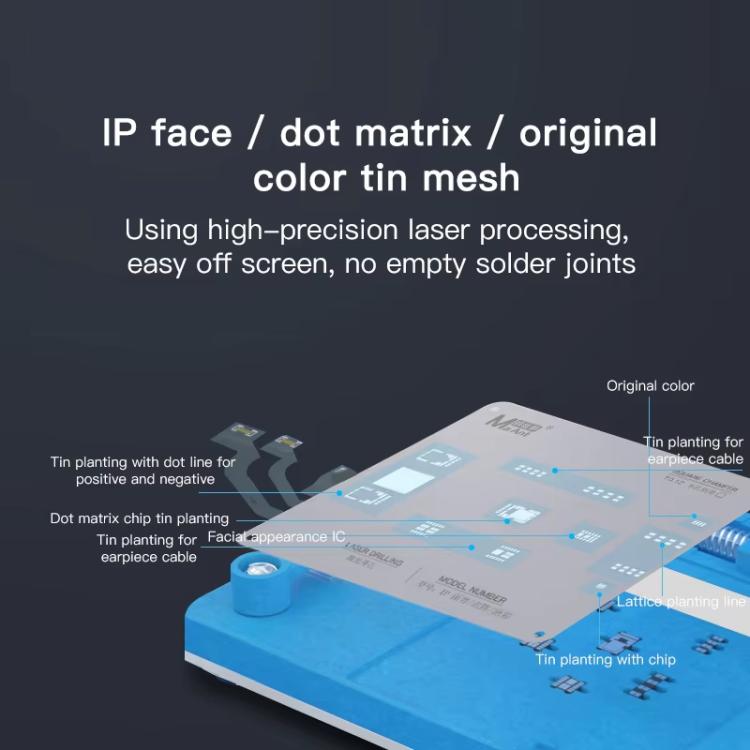 For iPhone 11-17 Series MaAnt MR-01 Facial Dot Matrix All-In-One Repair Clamping Platform Facial Repair Instrument