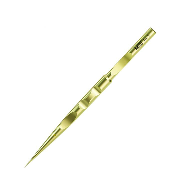 MaAnt Titanium Tweezers Antistatic Small Clip Bird Nest Hair Picking Pink Prick Clip Repair Tool