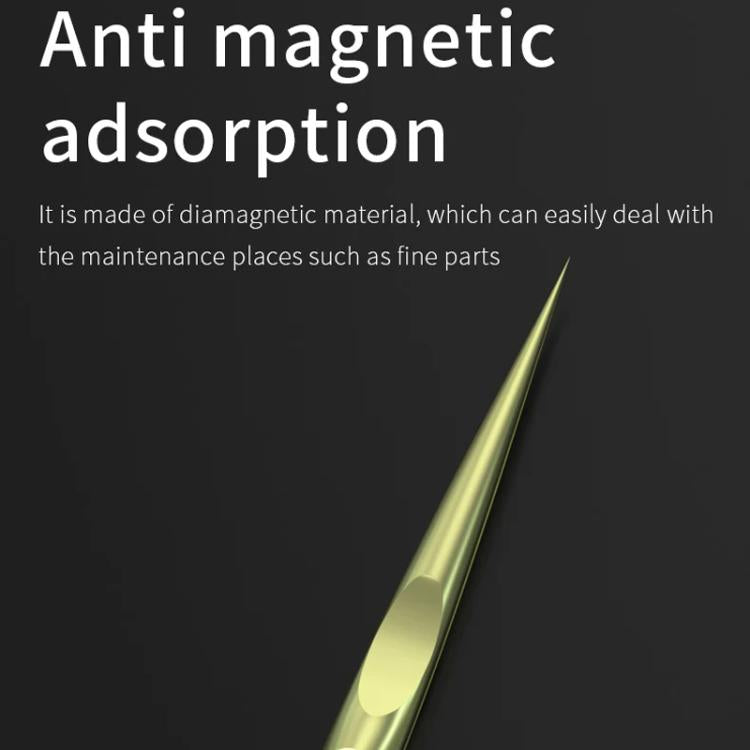 MaAnt Titanium Tweezers Antistatic Small Clip Bird Nest Hair Picking Pink Prick Clip Repair Tool