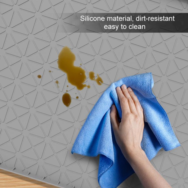 86 x 56 x 2.5cm Kitchen Under Sink Waterproof Anti-Slip Anti-Grease Heat Insulation Drainage Mats