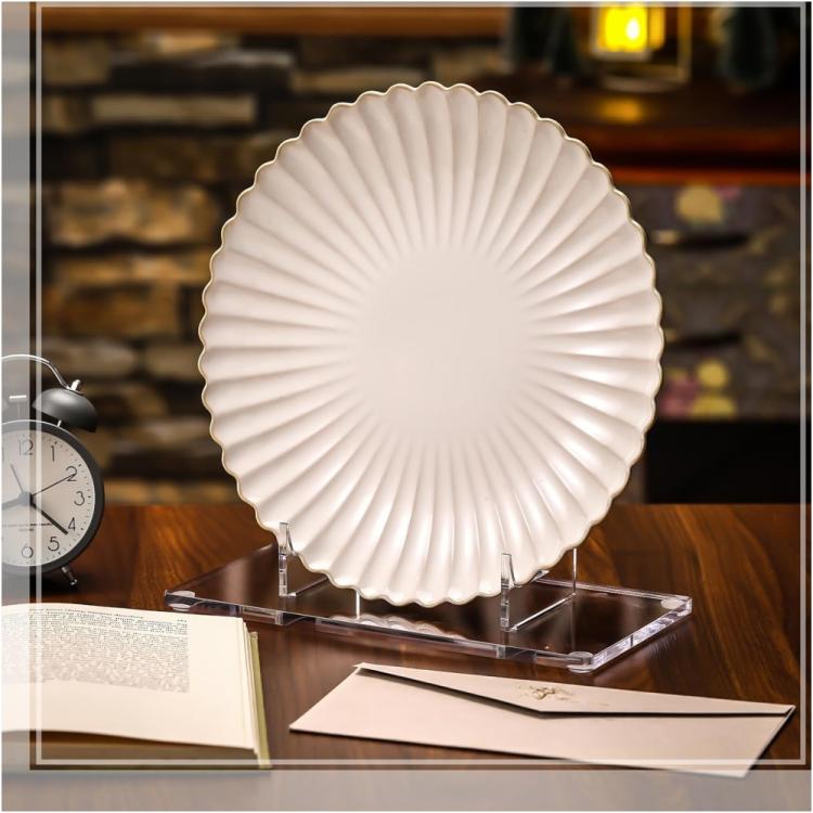 Acrylic Photo Frame Book Picture Plate Stand, Specifications: 1set