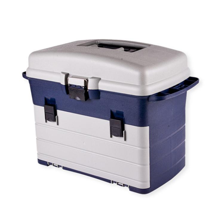 Large Capacity Ultra-light Lure Fishing Box Lure Bait Sequin Storage Box - Blue Gray