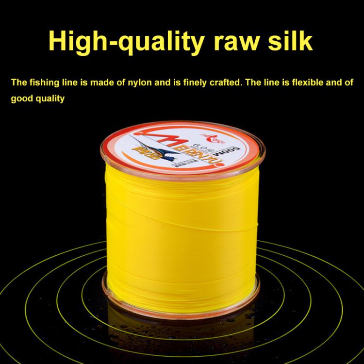 Meirenyu 500m Semi-floating Rocky Fishing Line Wear-resistant Lure Nylon Fishing Line, Size: 4.0