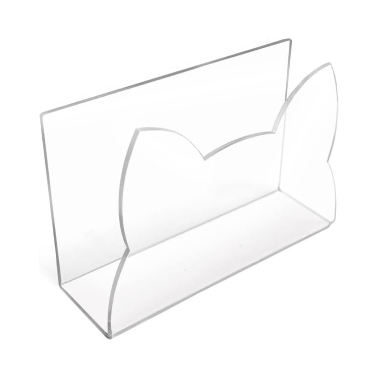 Acrylic Cat-Shaped Mail Sorting Desktop Envelope Rack - YX155