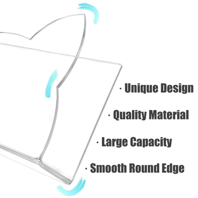 Acrylic Cat-Shaped Mail Sorting Desktop Envelope Rack - YX155