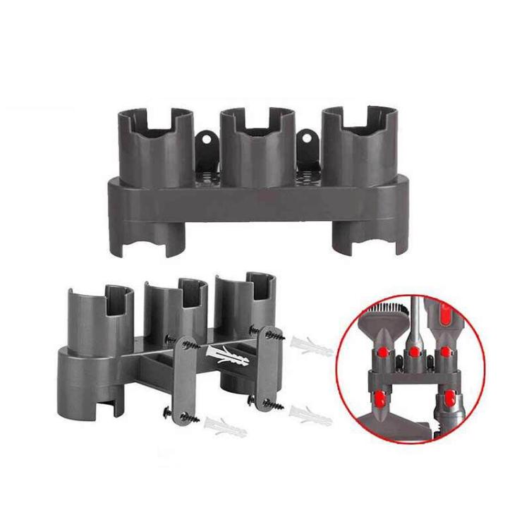 Cleaning Brush Head Hanger Bracket for Dyson V7 V8 V10 V11 V15 Vacuum Cleaner - Gray