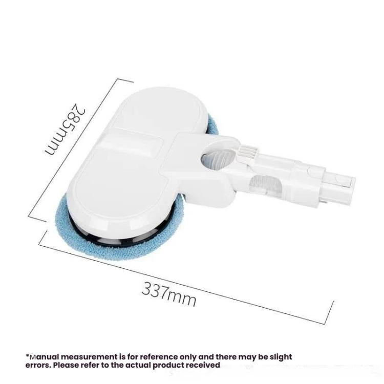 Electric Mop Head With Water Tank for Xiaomi Dreame / Dyson Handheld Vacuum Cleaner Wide  6 Gray Rags