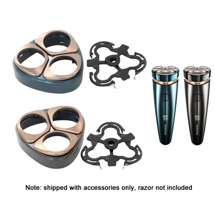 For FLYCO Shaving Razor Blade Head Accessories Replacement Parts, Style: FS961 Blade-head Cover+Holder