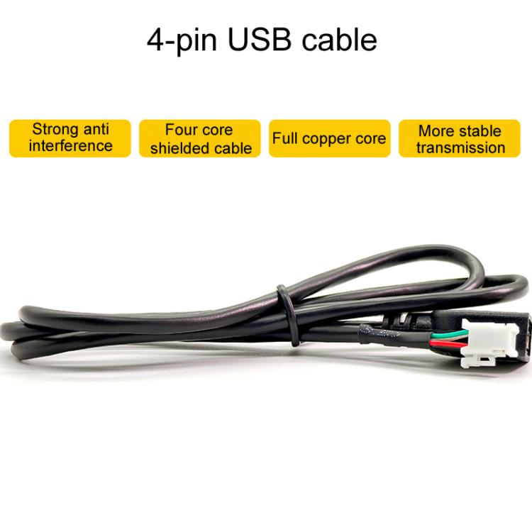 6pcs / Set Palminfo Android Navigation Cable 7-Heads Audio Cable 16 Pin Power Cord GPS Antenna 4 Pin 6 Pin USB Cable Rear View Line