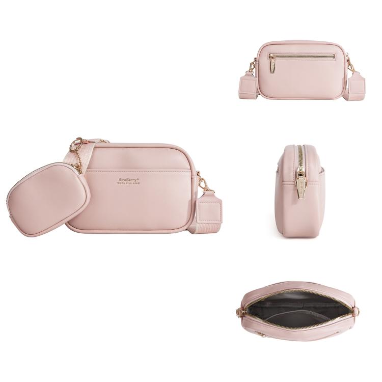 Baellerry N8938 Ladies PU Small Square Bag Large Capacity Crossbody Bag