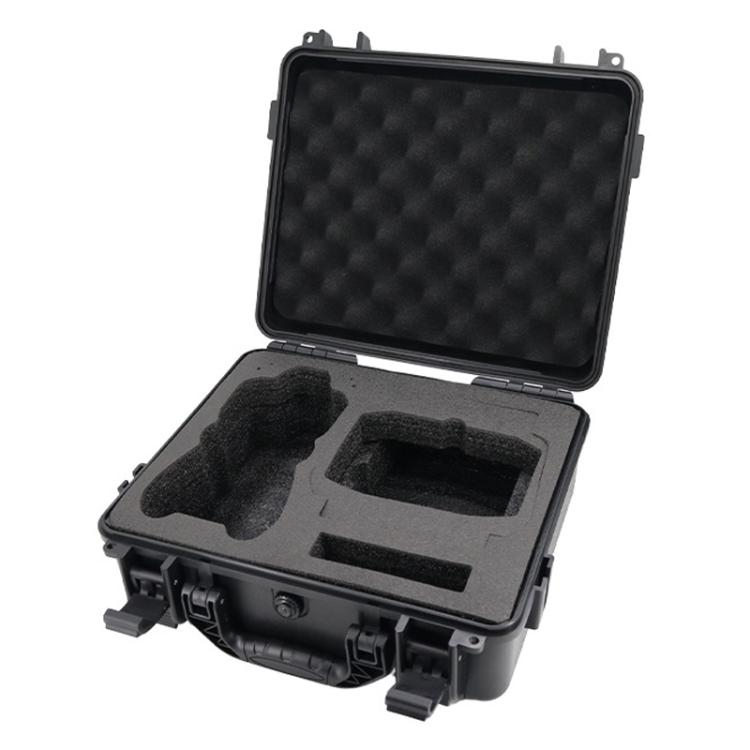 For DJI Air 3 Portable Waterproof and Shockproof Drone Storage Box Safety Explosion-proof Box - Black