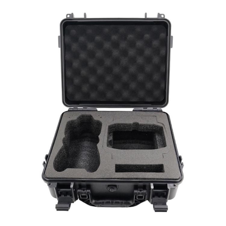 For DJI Air 3 Portable Waterproof and Shockproof Drone Storage Box Safety Explosion-proof Box - Black