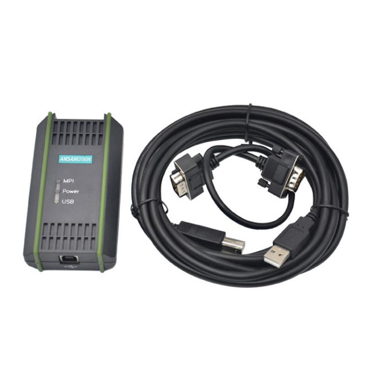 AMSAMOTION USB-MPI Programming Cable For Siemens S7-200/300/400PLC / 6ES7972-0CB20-0XA0 2.5m