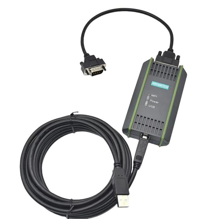 AMSAMOTION USB-MPI Programming Cable For Siemens S7-200/300/400PLC / 6ES7972-0CB20-0XA0 Electromagnetic Isolation 4.5m