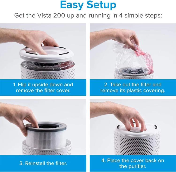 For Levoit Vista 200 Air Purifier Filter Replacement Parts