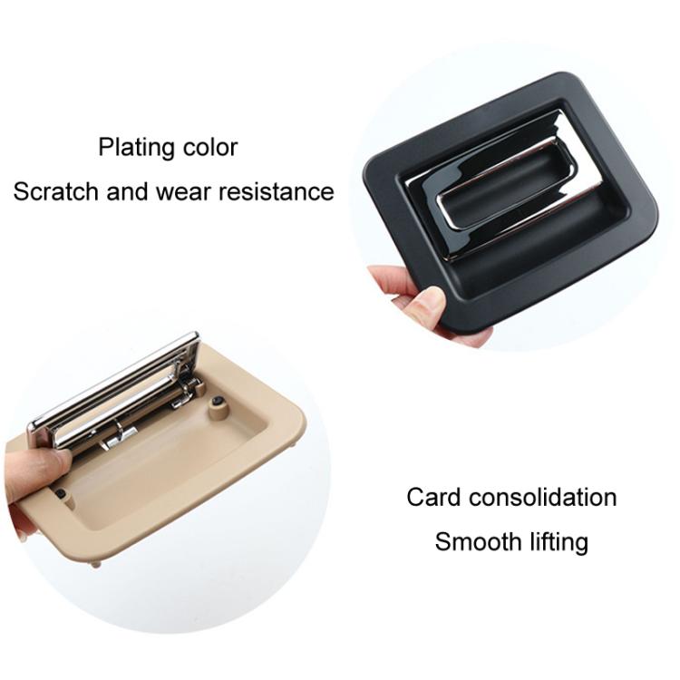 For 2010-2016 Porsche Cayenne / Paramera Car Boot Carpet Buckle Trunk Puller 95855111500, Style: Plastic Model Beige