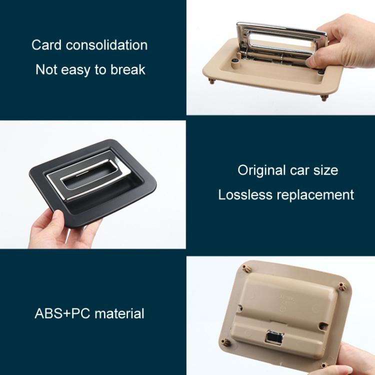 For 2010-2016 Porsche Cayenne / Paramera Car Boot Carpet Buckle Trunk Puller 95855111500, Style: Metal Model Beige