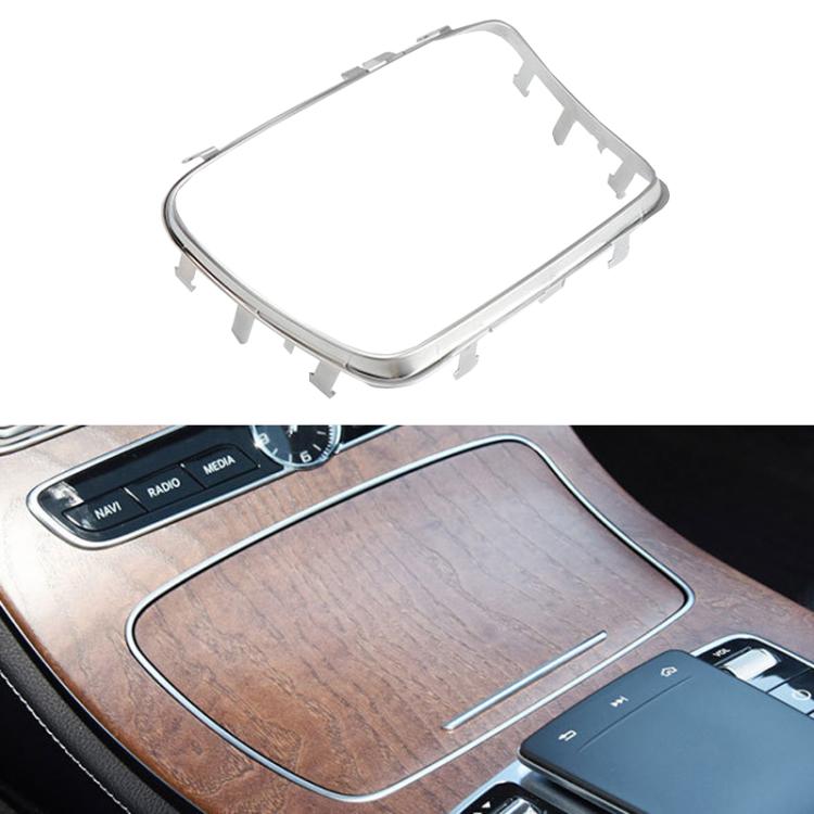 For Mercedes-Benz E-Class W213 Car Cup Holder Ashtray Cover Decorative Strips 2136830500 - Silver