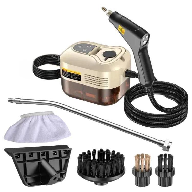 YAERDUN 1500W High Temperature Steam Cleaner Smart Digital Kitchen Hood Bathroom Cleaning Machine, Size: 220V EU Plug