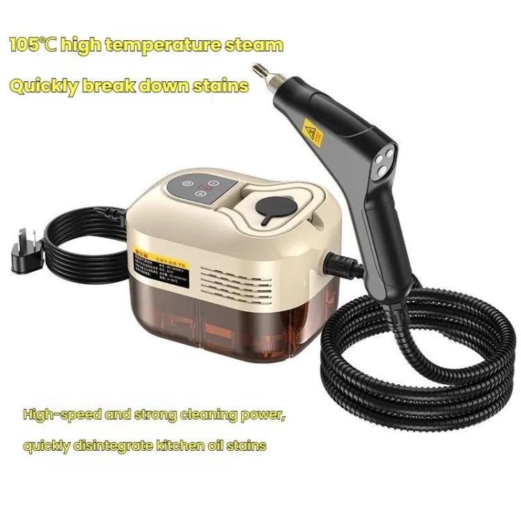 YAERDUN 1500W High Temperature Steam Cleaner Smart Digital Kitchen Hood Bathroom Cleaning Machine, Size: 220V AU Plug