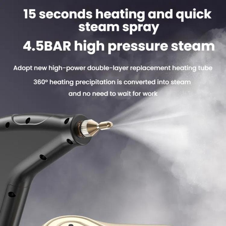 YAERDUN 1500W High Temperature Steam Cleaner Smart Digital Kitchen Hood Bathroom Cleaning Machine, Size: 220V AU Plug