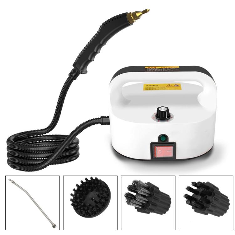 YAERDUN Steam Cleaner High Pressure High Temperature Kitchen Hood Multifunctional Household Cleaning Machine, Spec: 110V US Plug  - Two Flat