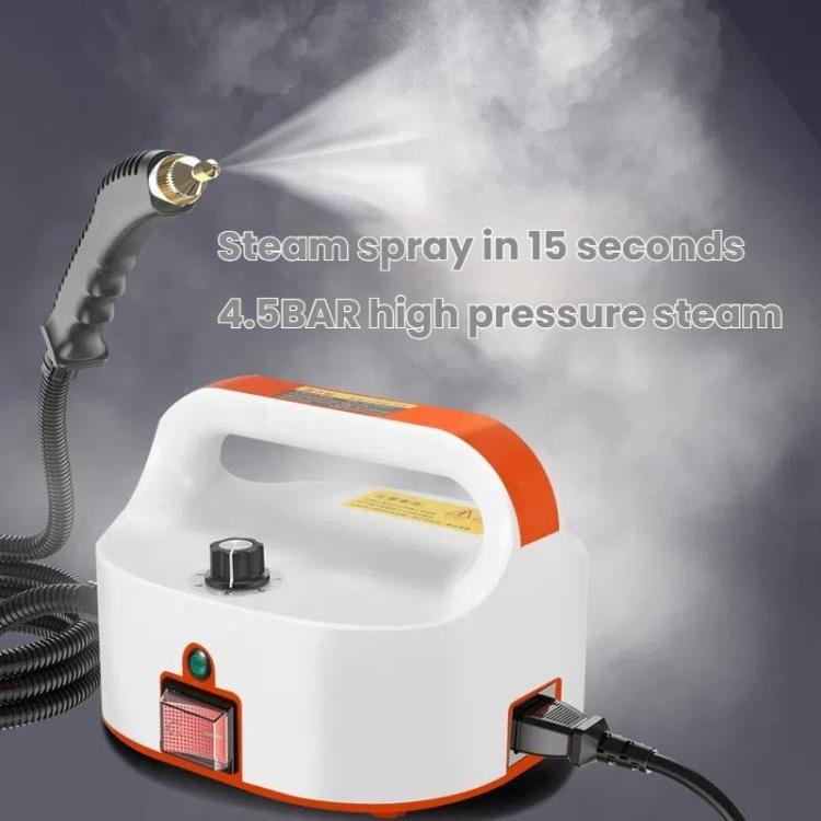 YAERDUN Steam Cleaner High Pressure High Temperature Kitchen Hood Multifunctional Household Cleaning Machine, Spec: 110V US Plug  - Two Flat