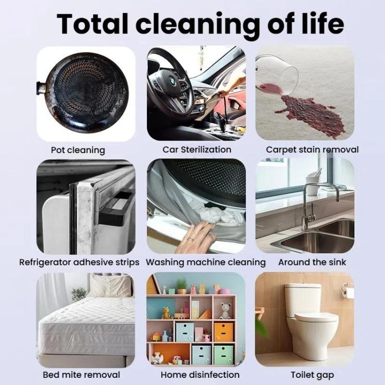 YAERDUN Steam Cleaner High Pressure High Temperature Kitchen Hood Multifunctional Household Cleaning Machine, Spec: 220V UK Plug