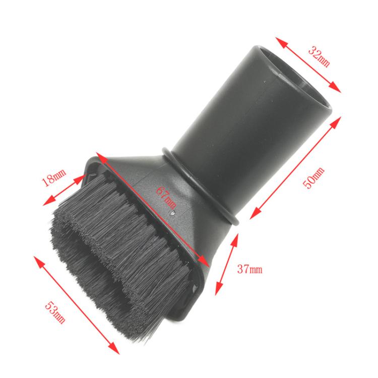 For Karcher / Miele / Bosch / Philips Vacuum Cleaner 32mm Soft Brush Nozzle 2.863-221.0, Style: White