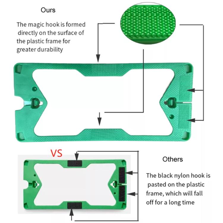 For Vorwerk Kobold SP7 / SP600 / SPB100 Vacuum Cleaner Magic Brush Frame - Green