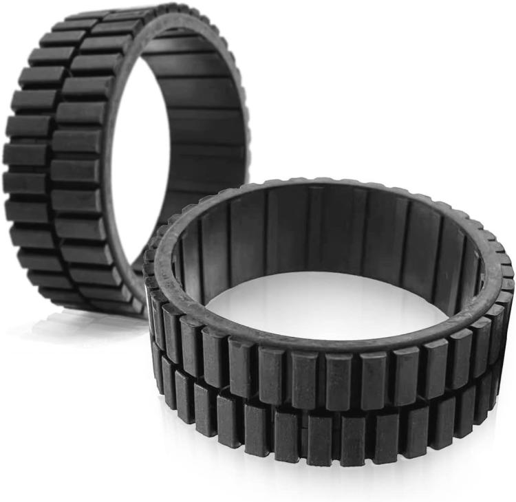 For iRobot Braava 380 / 380T / 320 / Mint 5200 Vacuum Cleaner Rubber Wheel - Black