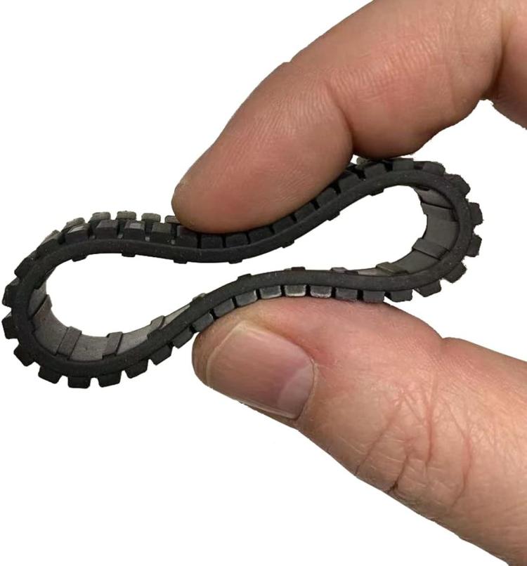 For iRobot Braava 380 / 380T / 320 / Mint 5200 Vacuum Cleaner Rubber Wheel - Black
