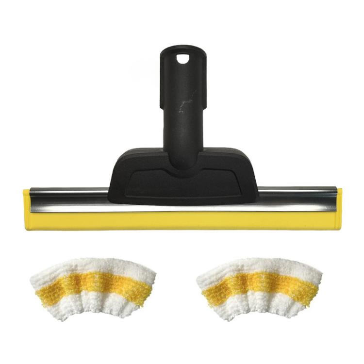 For Karcher SC2 / SC3 / SC4 / SC5 / CTK10 / CTK20 Steam Cleaner Glass Mirror Cleaning Nozzle Wiper Accessories 2.863-025.0, Style: 1 Scraper+2 Covers