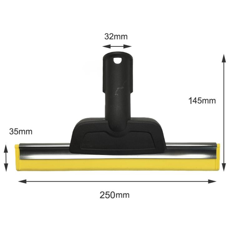 For Karcher SC2 / SC3 / SC4 / SC5 / CTK10 / CTK20 Steam Cleaner Glass Mirror Cleaning Nozzle Wiper Accessories 2.863-025.0, Style: 1 Scraper+2 Covers+4 Brushes