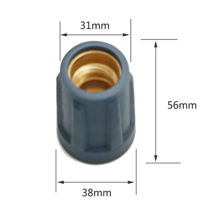 For Karcher HD / HDS Series High Pressure Washer Nozzle Cap 4.112-044.0 - Gray