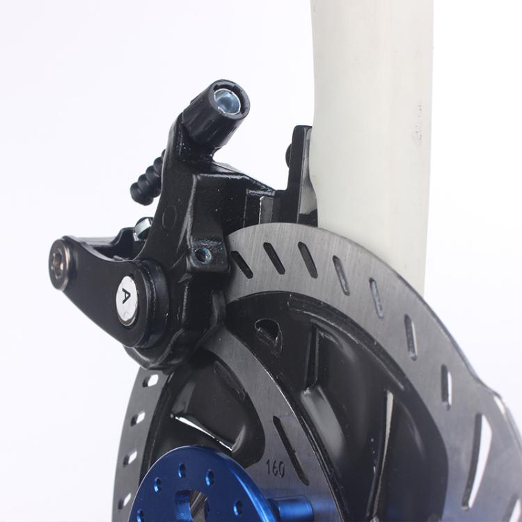 RACEWORK RK563 160mm Road Bike Disc Brake Flat Mount Mechanical Dual Side Actuation Caliper - 1pair