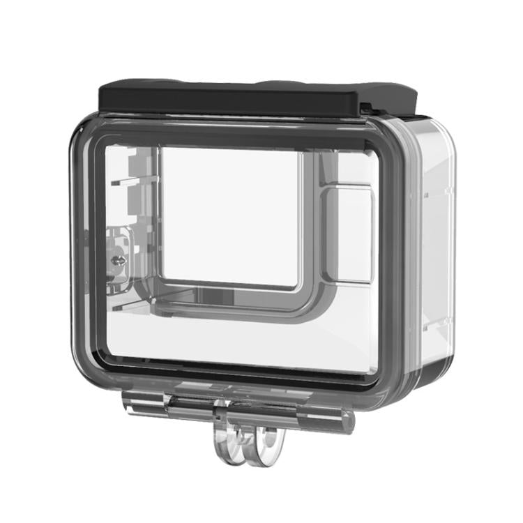 TELESIN For GoPro HERO8 Black 50m Waterproof Protective Case Diving Case Sports Camera Accessories - Transparent