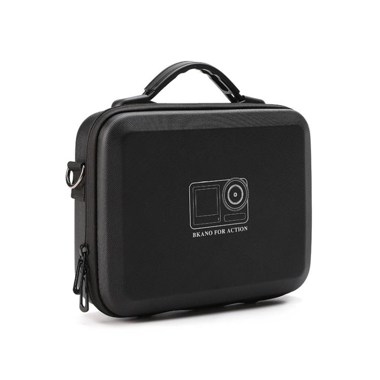 BKANO For DJI Osmo Action 3 / 4 / 5 Pro Sports Camera Storage Bag Portable Protective Bag Case - Black