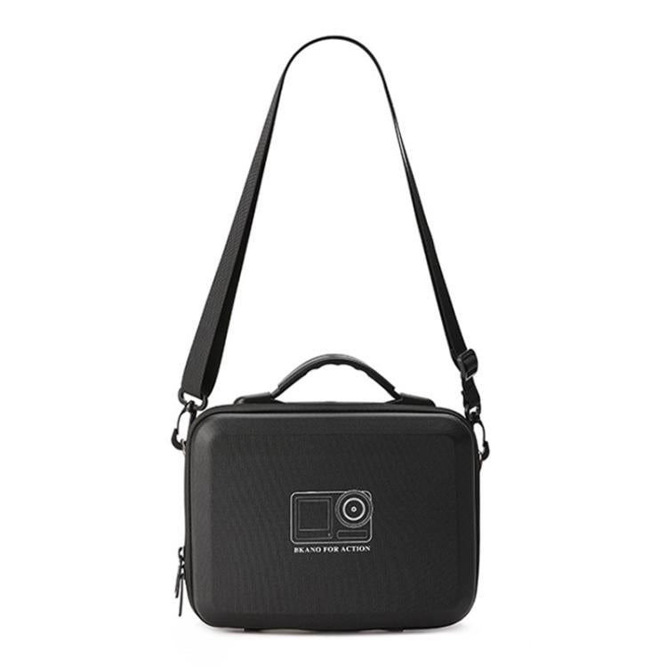 BKANO For DJI Osmo Action 3 / 4 / 5 Pro Sports Camera Storage Bag Portable Protective Bag Case - Black